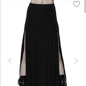 Killstar Snarl Maxi Skirt